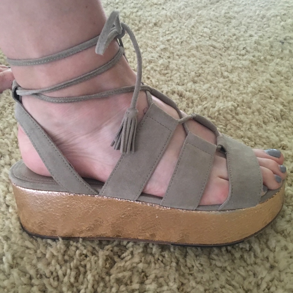 Kennel & Schmenger Taupe and Rose Gold Gladiator!